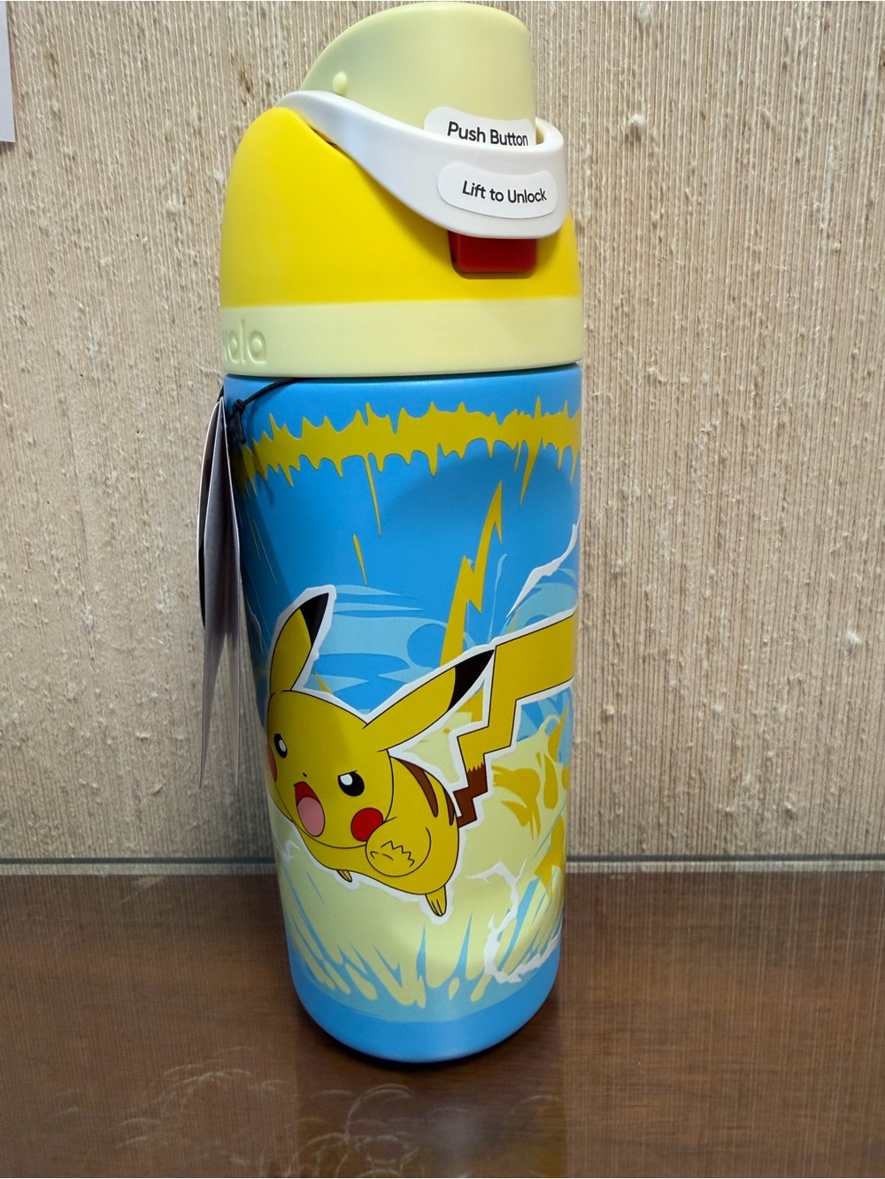 Owala x Pokemon 30th Anniversary Pikachu Stainless Water Bottle - Yellow & Blue